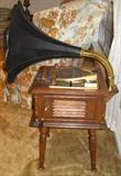 Guild High Fidelity 1950's Phonograph (Side View)