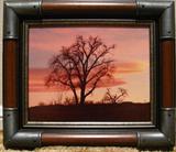 Sunset 8x10 Photo framed