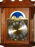 Close up of Hermle Grandfather Clock Face