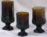 Franciscan "Madeira" Smoke/Brown Goblets:
8 Iced Teas
4 Waters
6 Juice/Wine