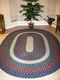 An American Tradition Oval Braided Rug (7' x 9')