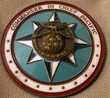Military Air Force Metal (2" round) "Comander in Chief Pacific"