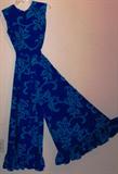 "Ja-Na" Hawaii Vintge Palazzo Pant JumpSuit