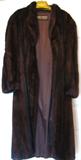 Sakowitz Dark Sable (50"Long) Coat