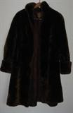 Vintage Mouton Lamb Coat