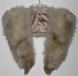 Vintage Gray Fox Collar