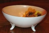 Oriental style hand painted bowl
