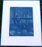 "El Vago" by Carlos Perez signed & numbered Prints (11/100) framed (12" x 16")