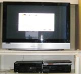 VIZIO 42” Flat Screen TV
SONY DVD Player:  DVD+RW/+RW/-R Recorder RDR-GX330 
PIONEER  Audio/Video Multi Channel Receiver VSX-816
PIONEER Audio/Video Multi Channel Receiver VSX-D811S (not shown)
SONY  Stereo Cassette Deck TC-WE405