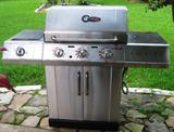 Char-Broil Gourmet Stainless Steel Grill Tru Infrared Natural Gas Grill mdl #463250512