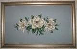Magnolias in Needle Point