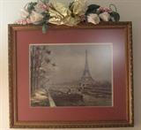 Paris "Eiffel Tower" framed print