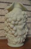 Imperial Glass 1955 Opaque Midwest Custard Grape Vase