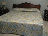 King Size Bed with Drexel Mahogany Headboard