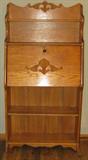 Wonderful Antique Oak Drop-front Secretary