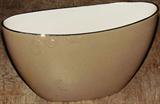 Lenox Porcelain Taupe Art Deco Base