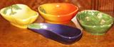 Jarin Potager for William Sonoma Dip Bowls: Yellow Bell Pepper, Pumpkin, Artichoke and Eggplant