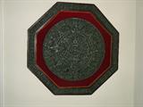 Large Aztec Calendar Wall Plaque