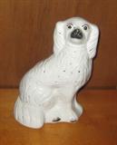 Stafordshire porcelain 10" Spaniel Figurine