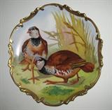 Limoge Game Plate