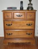 Flander Furniture Maple Night Stand Close Up