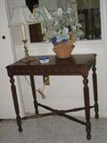 Overall View of Walnut Table