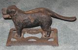 Antique Cast Iron Dog Nut Cracker