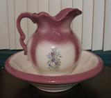 Large Ceramic Picture & Bowl Set