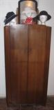 English Oak< Solid & venier Armoir