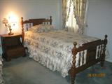 One of a Pair Maple Twin Beds