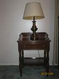 One of a Pair Willet Cherry End Table C1962