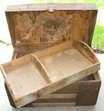 ANtique Truck Inside View with Tray