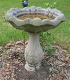 Vintage Birdbath