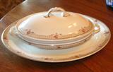 H. Grindley, England Oval Casserole with lid and 16" Platter