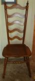 Sprague & Carlton Slat Back Maple Chair