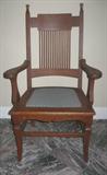 Antique Oak Arm Chair