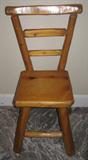 Rustic Pine Chair