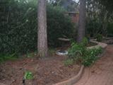 Aview of the back yard