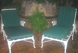 Great Wrought Iron Chaise Lounges