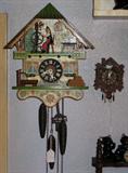 A Great old 50's era Black Forrest Cuckoo Clock.