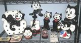 A few Felix the Cat Collectibles