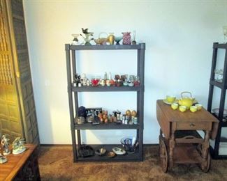 Living Room Left:  Tea Cart, 