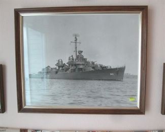 Family Room Right:  USS Sigourney (DD-643)  