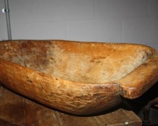 Wonderful Primitive Dough Bowl