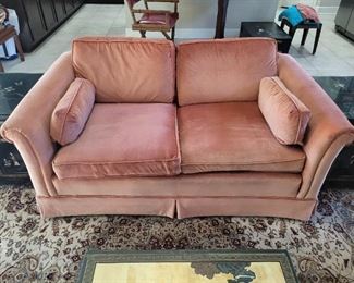 Vintage Pink Sofa