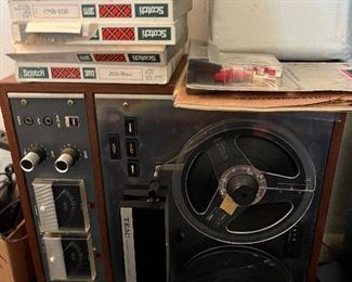 Reel to Reel tape deck