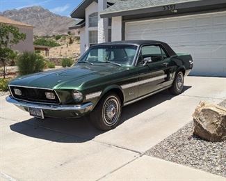 1968 Ford Mustang GT/CS California Special
