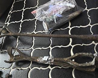 antique branding irons