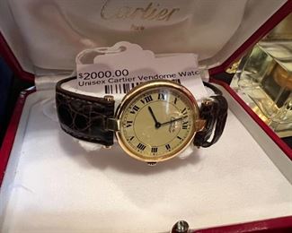 Unisex Cartier Vendome Watch (buy on PoofSale.com - ask about shipping)