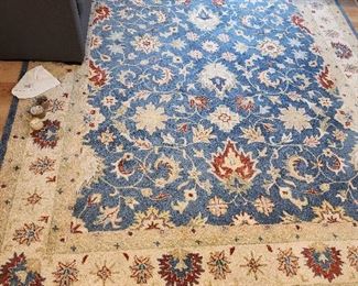 13'-6" x 9'-6" SAFAVIEH Blue Handmade rug